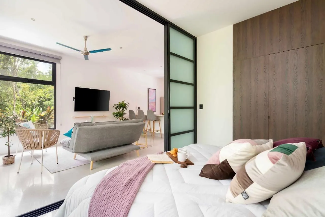 Stylish And Peaceful Jungle Studio At 525 Tulum 0*,