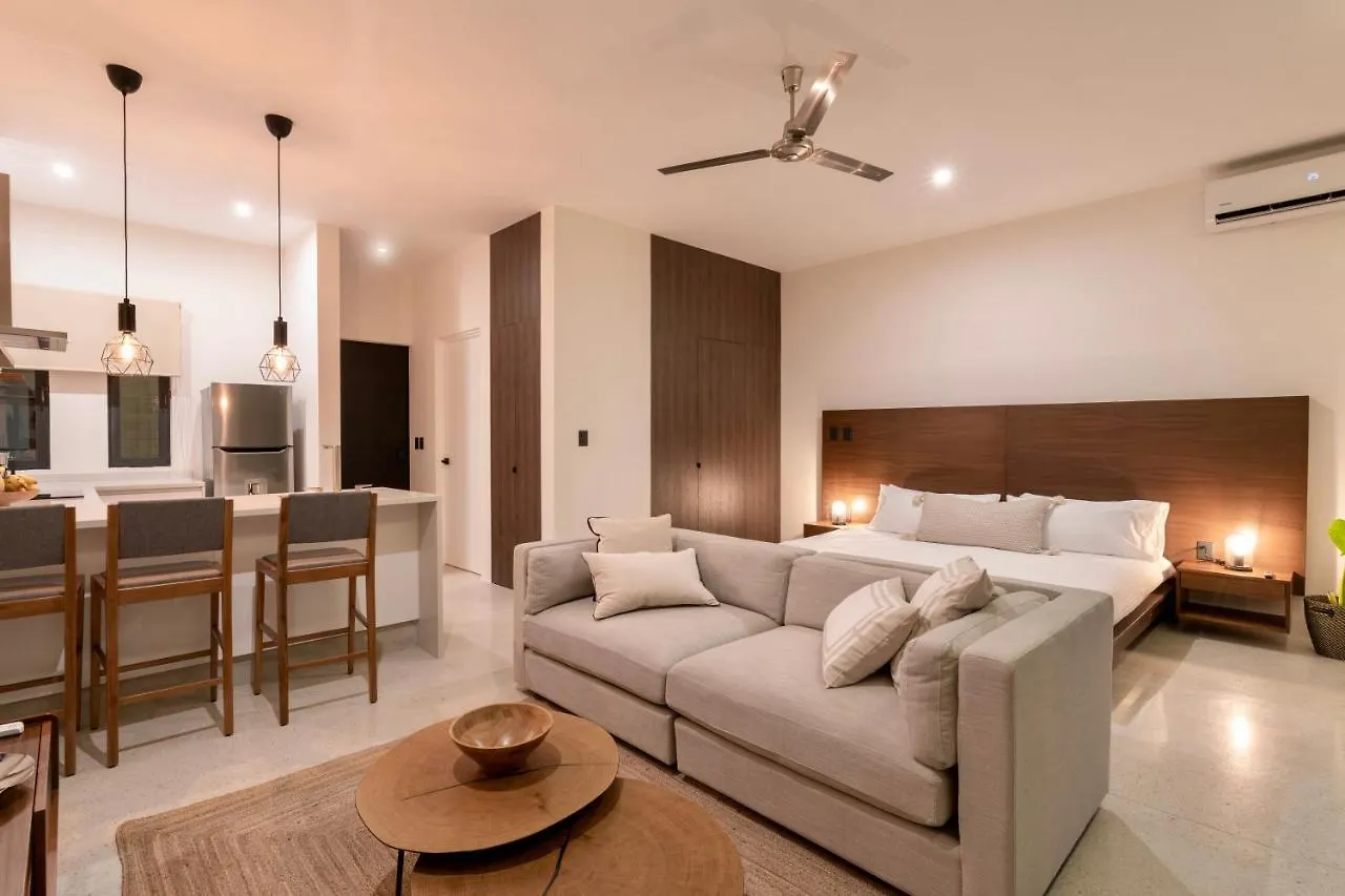 Apartment Stylish And Peaceful Jungle Studio At 525 Tulum