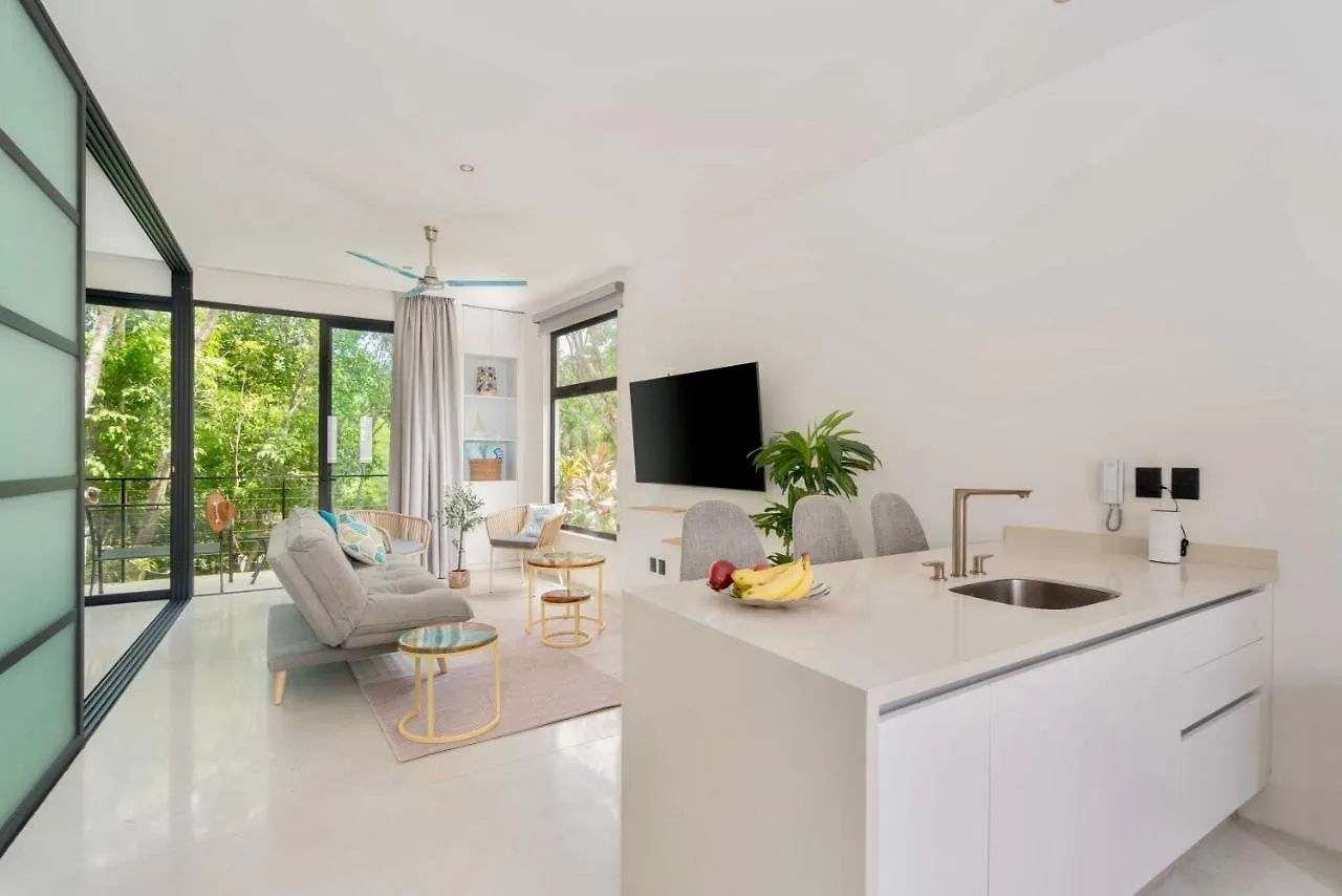 Apartment Stylish And Peaceful Jungle Studio At 525 Tulum Mexico