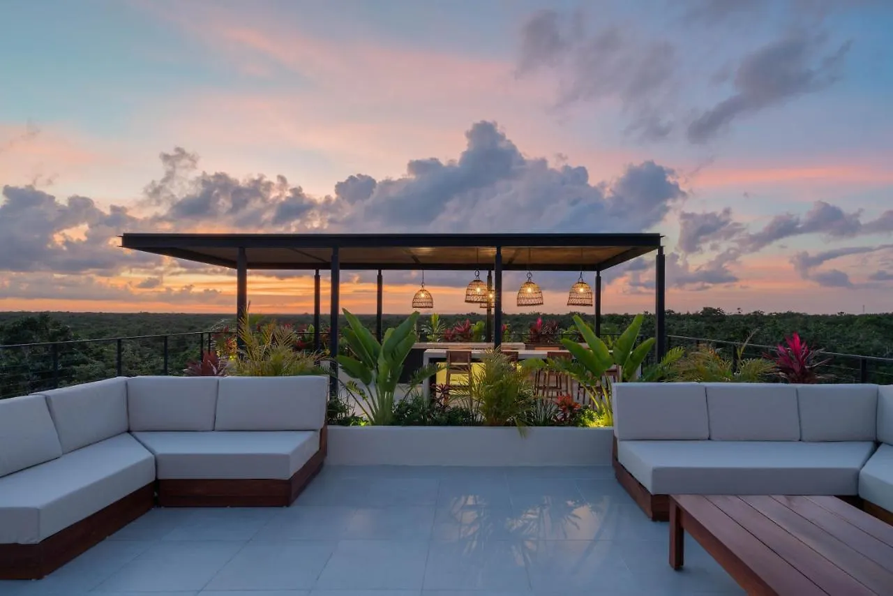 Stylish And Peaceful Jungle Studio At 525 Tulum Apartment